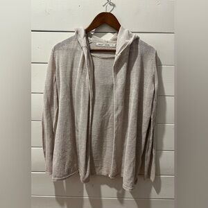 WOOLRICH beige Open front cardigan size S